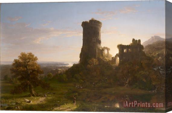 Thomas Cole The Present Stretched Canvas Painting / Canvas Art