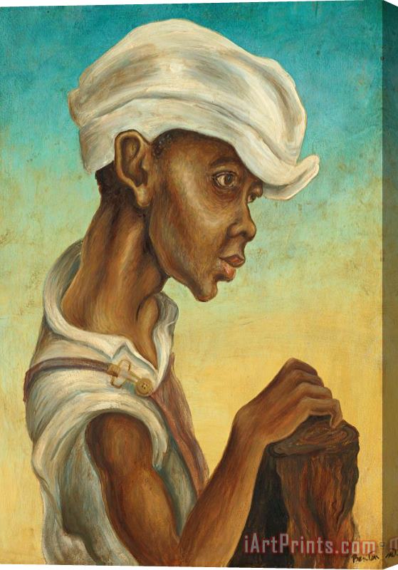 Thomas Hart Benton Boy From Georgia Stretched Canvas Painting / Canvas Art