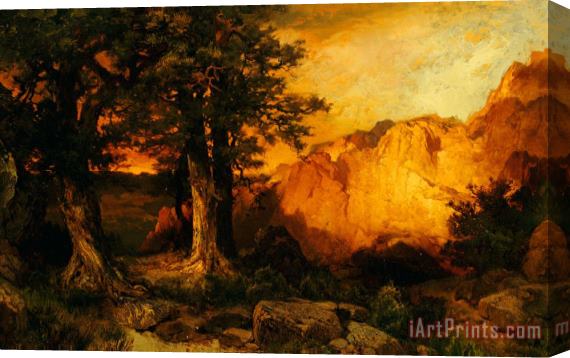 Thomas Moran The Grand Canyon Stretched Canvas Painting / Canvas Art