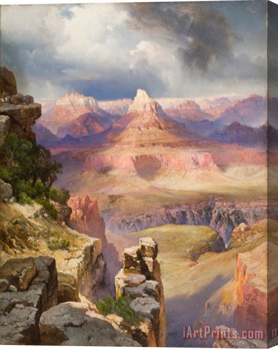 Thomas Moran The Grand Canyon Stretched Canvas Painting / Canvas Art
