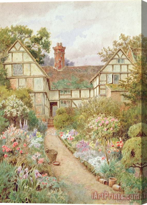 Thomas Nicholson Tyndale Cottage Garden Stretched Canvas Print / Canvas Art
