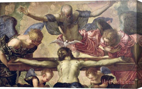 Tintoretto The Trinity Stretched Canvas Print / Canvas Art