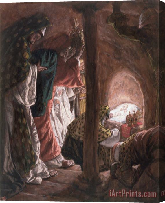 Tissot The Adoration of the Wise Men Stretched Canvas Print / Canvas Art