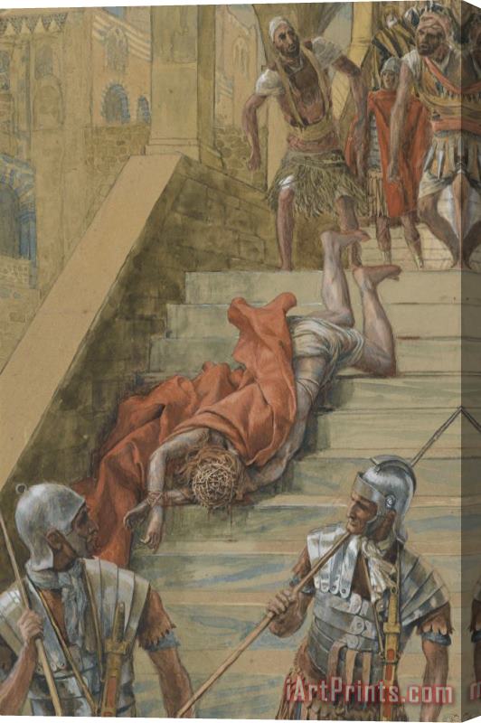 Tissot The Holy Stair Stretched Canvas Painting / Canvas Art