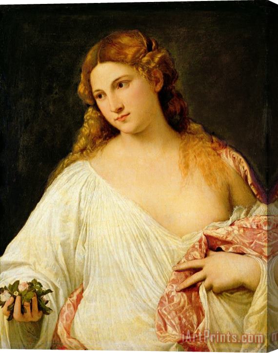 Titian Flora Stretched Canvas Print / Canvas Art