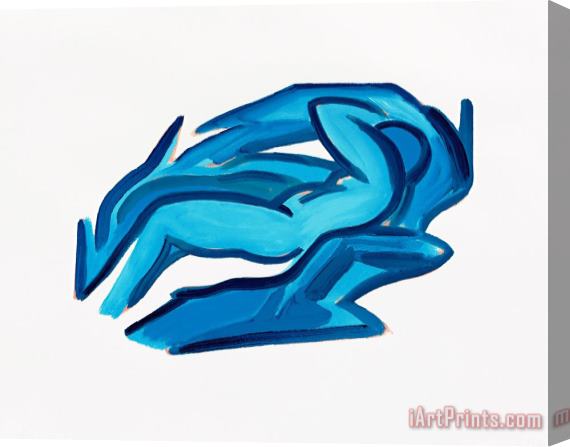 Tom Wesselmann Blue Nude #4, 2001 Stretched Canvas Print / Canvas Art