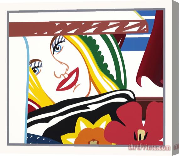 Tom Wesselmann From Bedroom Painting #41, 1990 Stretched Canvas Painting / Canvas Art