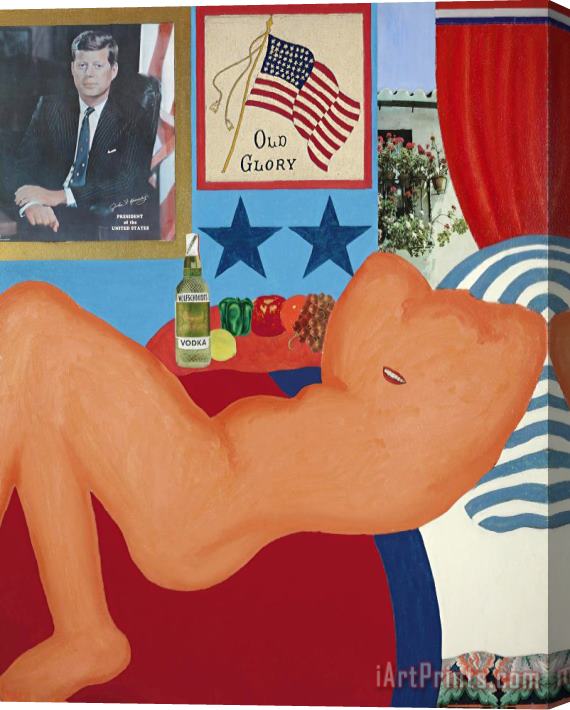 Tom Wesselmann Great American Nude # 21, 1961 Stretched Canvas Painting / Canvas Art
