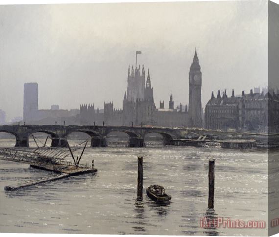 Tom Young Westminster Stretched Canvas Painting / Canvas Art