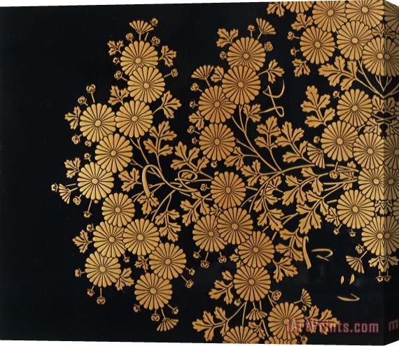 Uematsu Hobi Chrysanthemums Stretched Canvas Print / Canvas Art