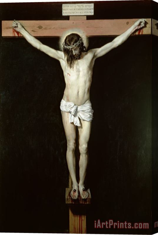 Velazquez Christ on the Cross Stretched Canvas Print / Canvas Art