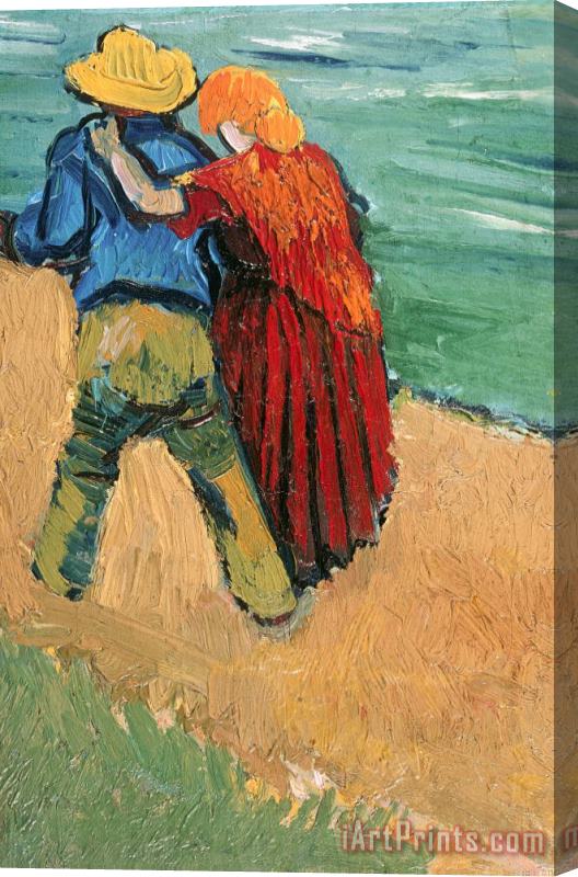 Vincent Van Gogh A Pair of Lovers Stretched Canvas Painting / Canvas Art
