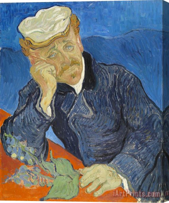 Vincent van Gogh Dr Paul Gachet Stretched Canvas Print / Canvas Art