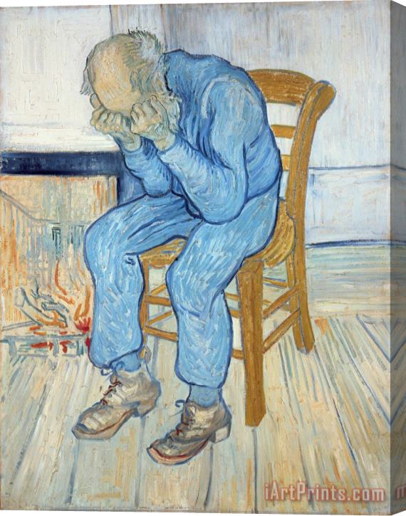 Vincent van Gogh Old Man in Sorrow Stretched Canvas Painting / Canvas Art