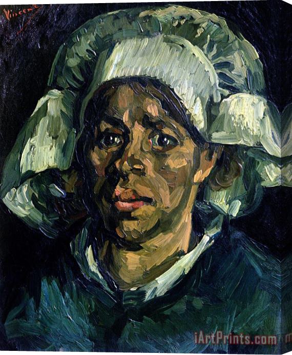 Vincent van Gogh Peasant Woman Stretched Canvas Print / Canvas Art