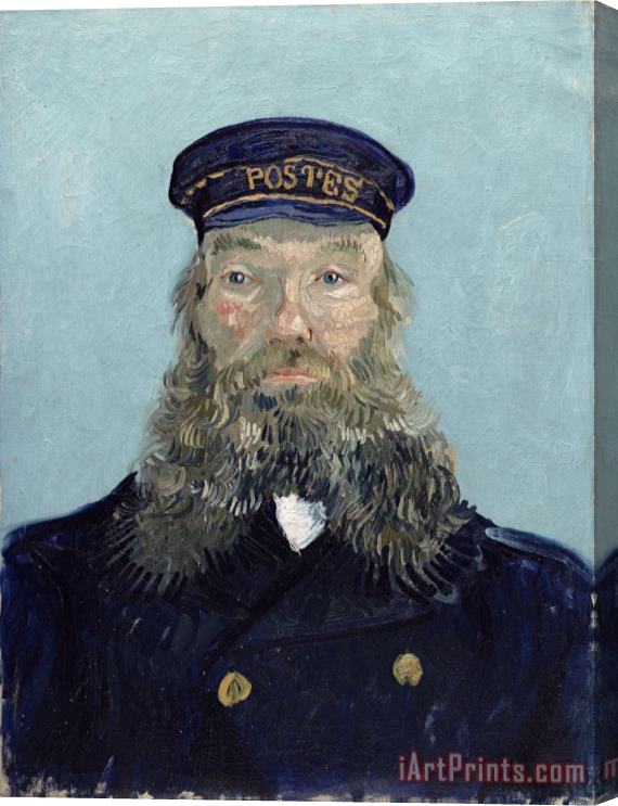Vincent van Gogh Portrait of Postman Roulin Stretched Canvas Painting / Canvas Art