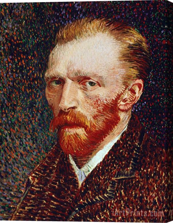 Vincent van Gogh Self-portrait Stretched Canvas Print / Canvas Art