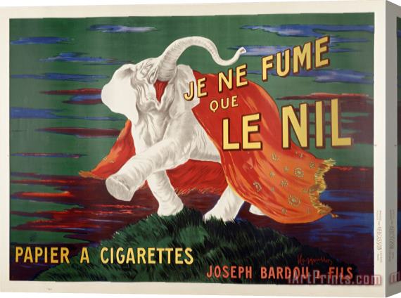 Vintage Images Papier A Cigarettes Stretched Canvas Painting / Canvas Art