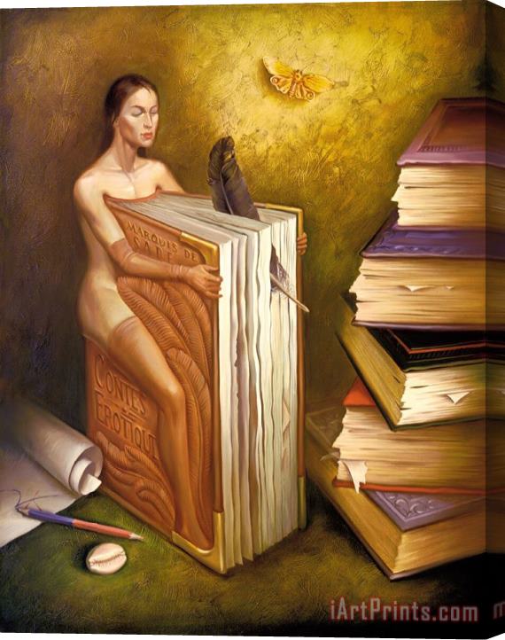 Vladimir Kush Contes Erotiques Stretched Canvas Painting / Canvas Art