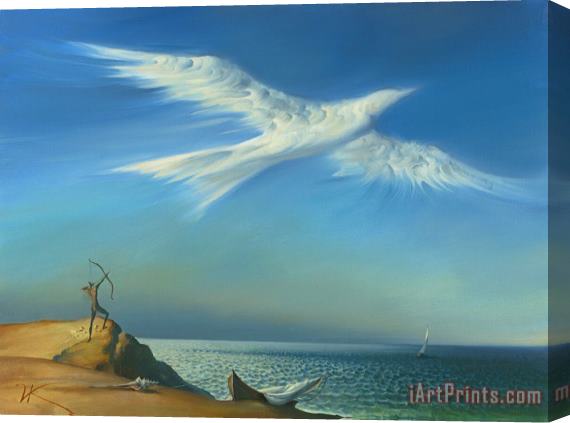 Vladimir Kush Heavenly Target Stretched Canvas Painting / Canvas Art