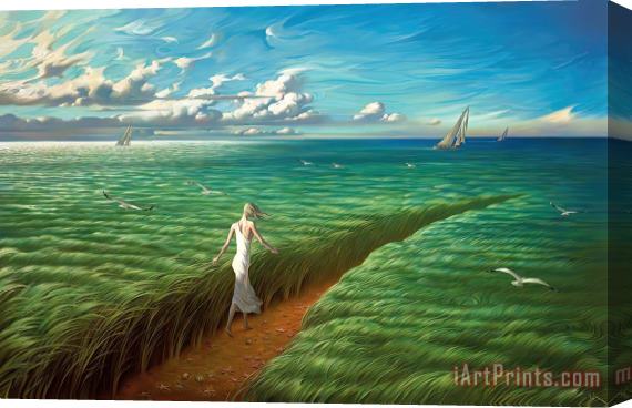 Vladimir Kush Infinity Trail Stretched Canvas Painting / Canvas Art