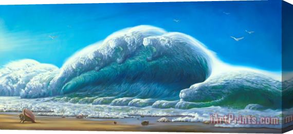 Vladimir Kush Ocean Roar Stretched Canvas Painting / Canvas Art