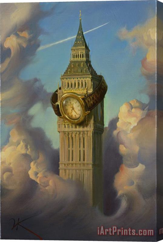 Vladimir Kush Rolex Tower Stretched Canvas Painting / Canvas Art