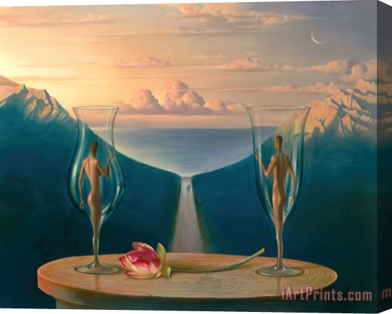 Vladimir Kush We Will Be Together Stretched Canvas Painting / Canvas Art