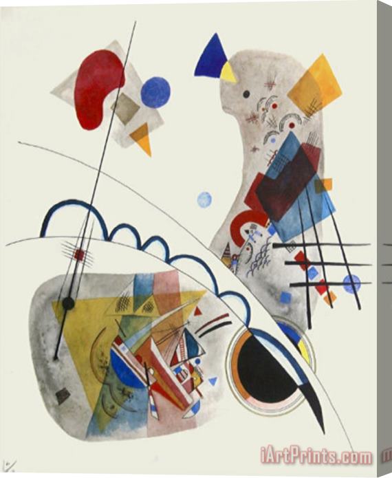 Wassily Kandinsky Form Stretched Canvas Painting / Canvas Art