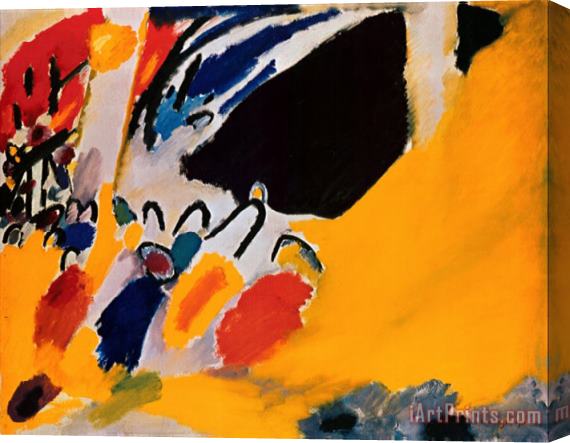 Wassily Kandinsky Impression III Concert 1911 Stretched Canvas Print / Canvas Art