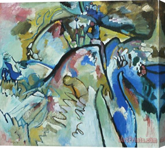 Wassily Kandinsky Improvisation 21 a 1911 Stretched Canvas Painting / Canvas Art