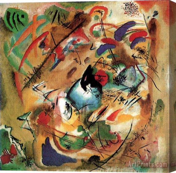 Wassily Kandinsky Improvisation Dreamy 1913 Stretched Canvas Print / Canvas Art