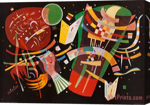 Wassily Kandinsky Komposition X C 1939 Stretched Canvas Print / Canvas Art
