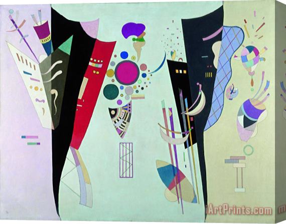 Wassily Kandinsky Reciprocal Accords 1942 Stretched Canvas Print / Canvas Art