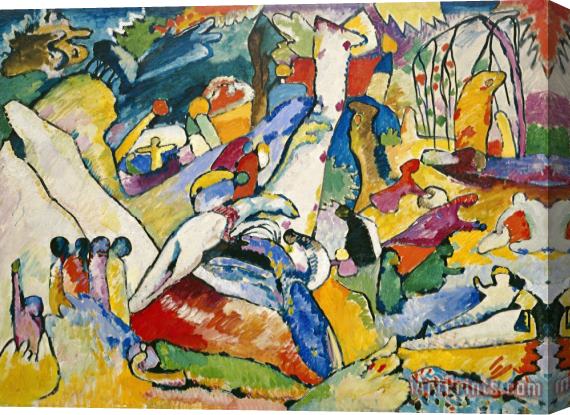 Wassily Kandinsky Sketch for Composition II Stretched Canvas Print / Canvas Art
