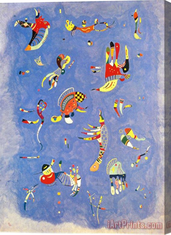 Wassily Kandinsky Sky Blue C 1940 Stretched Canvas Painting / Canvas Art