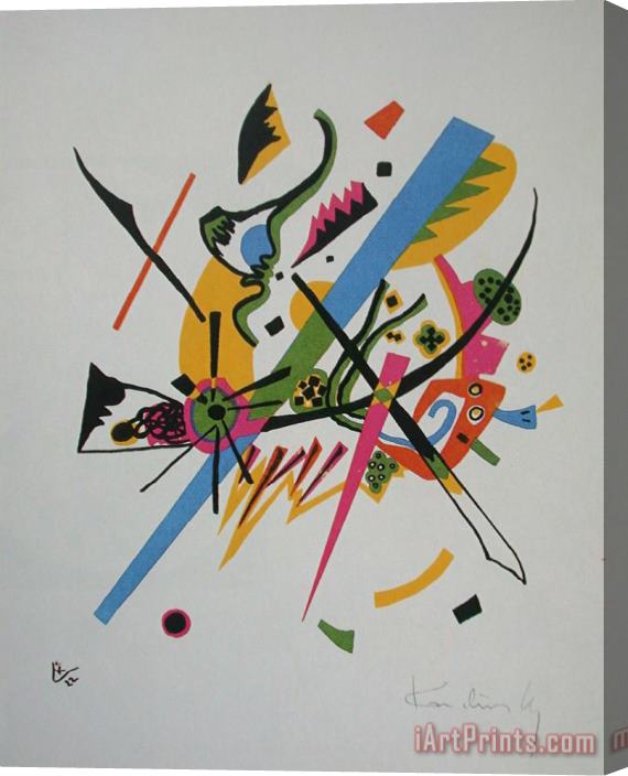 Wassily Kandinsky Small Worlds 1922 Stretched Canvas Painting / Canvas Art