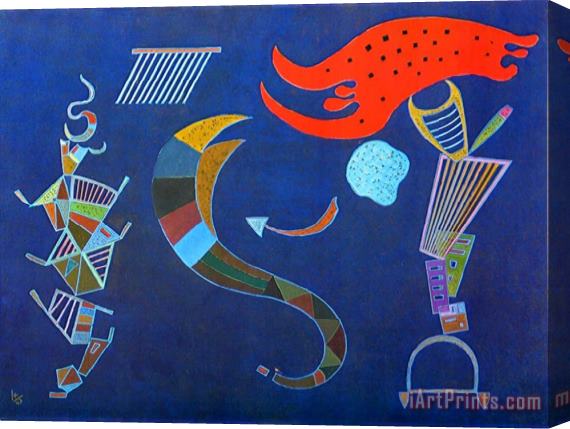 Wassily Kandinsky The Arrow 1943 Stretched Canvas Print / Canvas Art