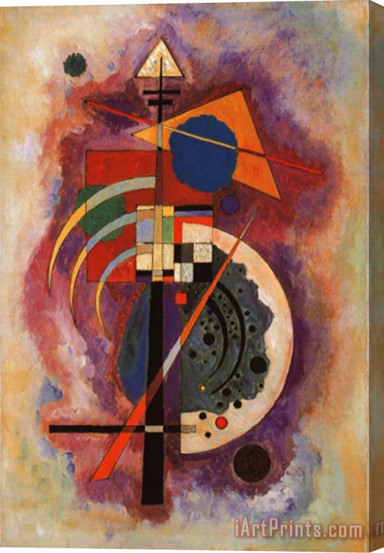 Wassily Kandinsky Tribute to Grohmann Stretched Canvas Painting / Canvas Art