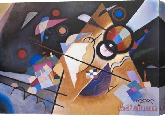 Wassily Kandinsky Yellow Point Stretched Canvas Print / Canvas Art
