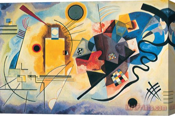 Wassily Kandinsky Yellow Red Blue C 1925 Stretched Canvas Print / Canvas Art