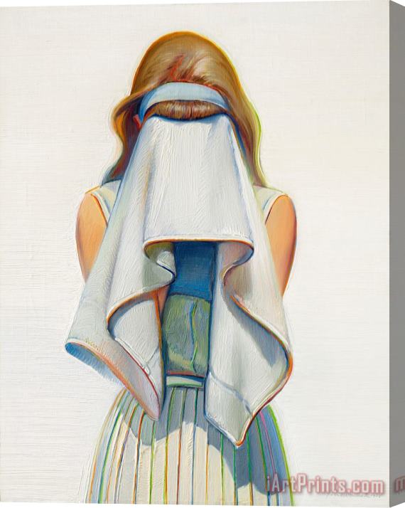 Wayne Thiebaud Toweling Off, 1968 Stretched Canvas Print / Canvas Art