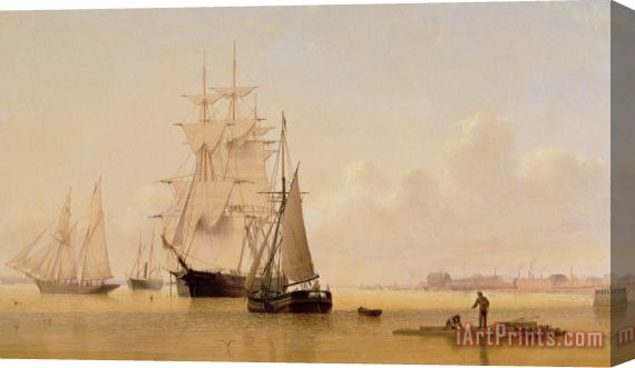 WF Settle Ship Painting Stretched Canvas Print / Canvas Art