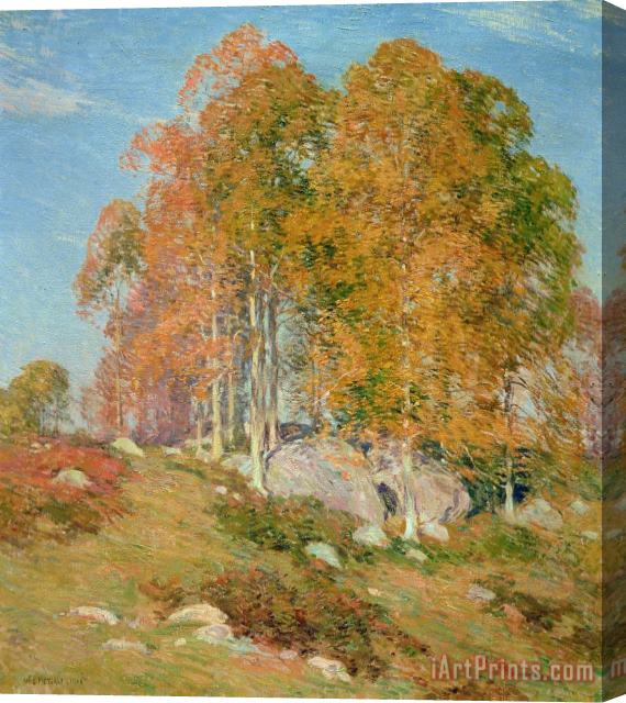 Willard Leroy Metcalf Early October Stretched Canvas Painting / Canvas Art