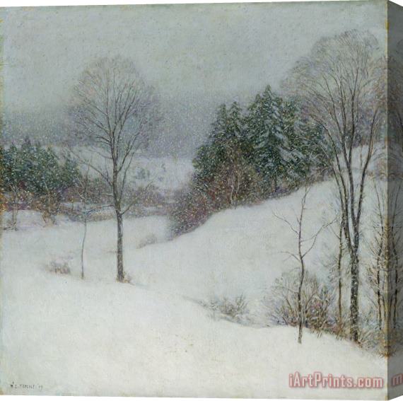 Willard Leroy Metcalf The White Veil Stretched Canvas Painting / Canvas Art