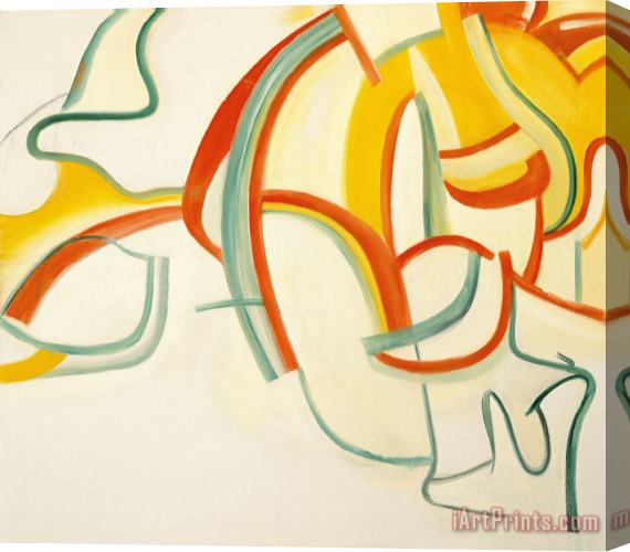 Willem De Kooning Untitled V, 1986 Stretched Canvas Print / Canvas Art