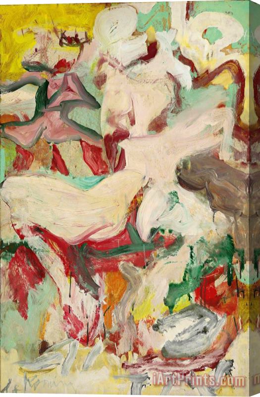 Willem De Kooning Woman And Child, 1967 Stretched Canvas Print / Canvas Art