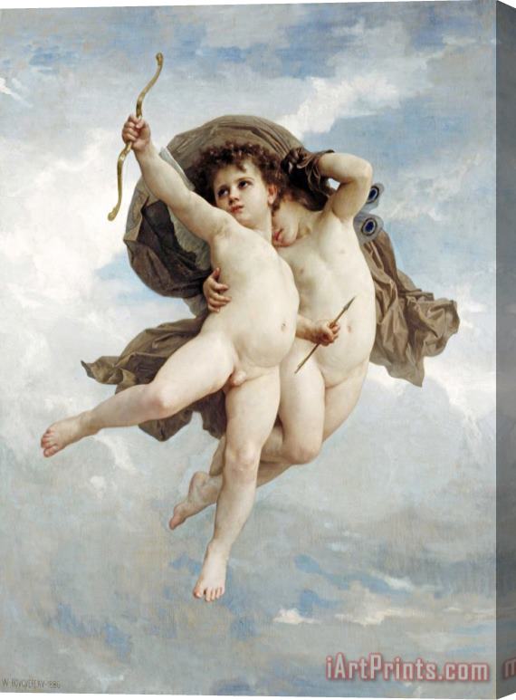 William Adolphe Bouguereau L'amour Vainqueur Stretched Canvas Print / Canvas Art
