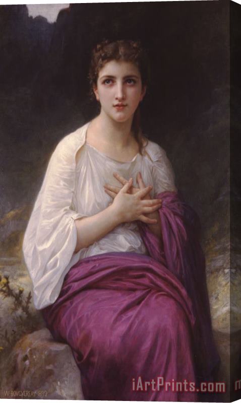 William Adolphe Bouguereau Psyche Stretched Canvas Print / Canvas Art