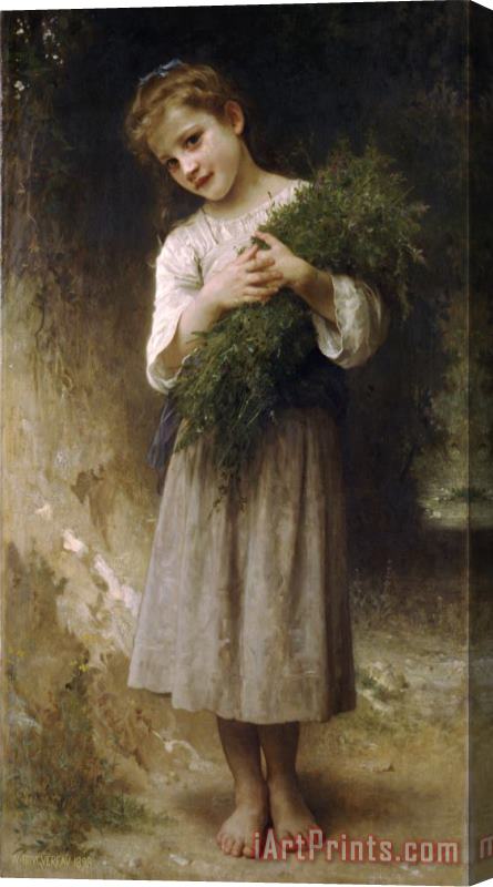 William Adolphe Bouguereau Returned From The Fields Stretched Canvas Print / Canvas Art